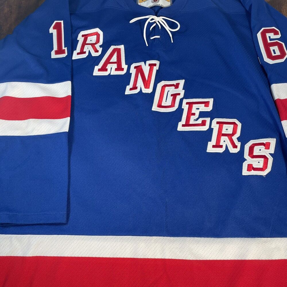 KOHO New York‎ Rangers Bobby Holik Men's Hockey Jersey XL Made In Canada. #16 - Picture 2 of 6